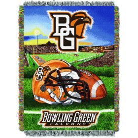 Bowling Green OFFICIAL Collegiate "Home Field Advantage" Woven Tapestry Throw