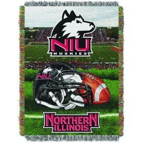 Northern Illinois OFFICIAL Collegiate "Home Field Advantage" Woven Tapestry Throw