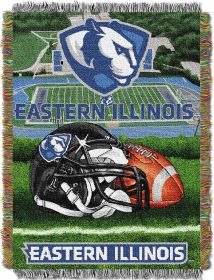 Eastern Illinois OFFICIAL Collegiate "Home Field Advantage" Woven Tapestry Throw