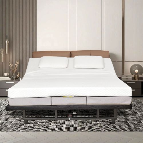Adjustable Bed Base Frame Head and Foot Incline Quiet Motor King Size Zero Gravity Adjustable Bed Base Frame Head and Foot Incline Quiet Motor King Size Zero Gravity