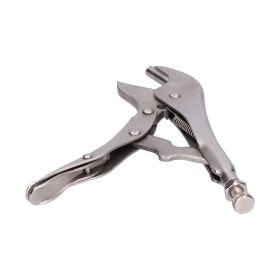 Pinch Off Pliers Pipe Sealing Lock Tool 45 Steel Clamping Fitting with Tension Spring 7mm (Option: as picture)