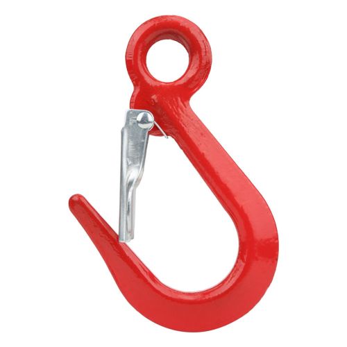 5000Lbs Lifting Hook with Latch Alloy Steel Crane Hoist Rigging Hook for Ship Construction