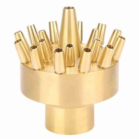Garden Water Fountain Spray Nozzle Landscape Nozzle Sprinkler Spray Head Female Thread 1in (Option: as picture)