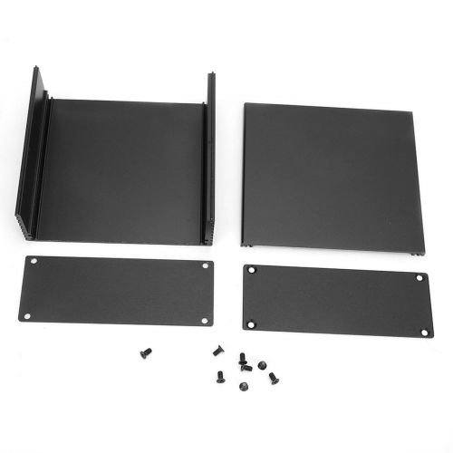 Circuit Board PCB Instrument Aluminum Cooling Box DIY Electronic Project Enclosure Case