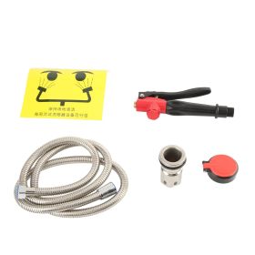 Faucet Mounted Eyewash Station Eye Wash Sprayer 1 Port with DN15 Interface for Laboratory Factory (Option: as picture)