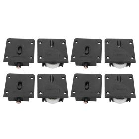 4 Sets Sliding Door Roller 25mm Wardrobe Pulley Wheel Accessory for Cabinet Furniture (Option: as picture)