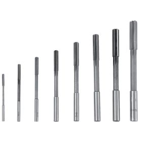 8pcs HSS Chucking Reamers Milling Cutter Tool Set Of 3/4/5/6/7/8/9/10mm Straight Shank (Option: as picture)