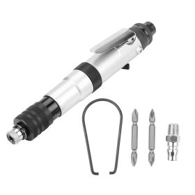 Mini Handhold Semi Automatic Clutch Type Air Straight Pneumatic Screwdriver 1000rpm (Option: as picture)