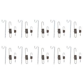 10 Sets Throttle Return Spring Alloy Governor Rod Accessory Replacement Part Set Kit (Option: as picture)