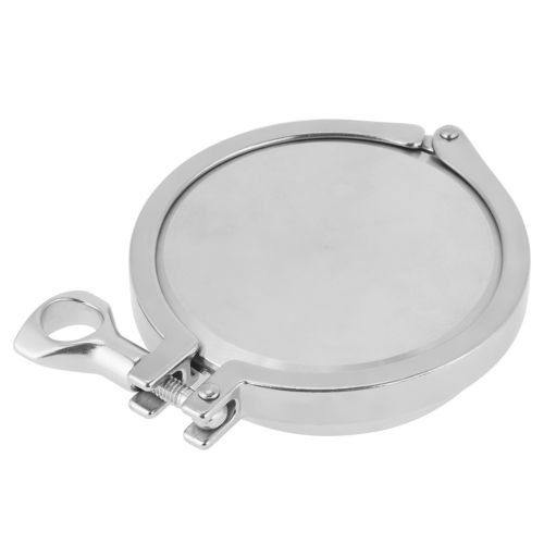 1 set Stainless Steel Sanitary Pipe Fittings 102mm 4" End Cap   Weld Ferrule   Clamp  Gasket