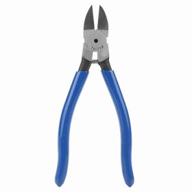 8inch Blue Diagonal Pliers Cable Nose Cutting Nippers Wire Cutter Tool (Option: as picture)