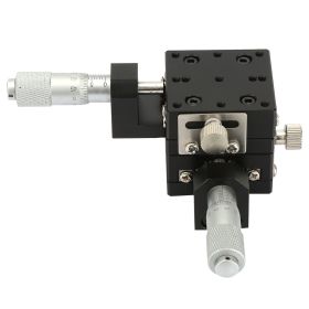 SEMY40-AC Micrometer Manual Slide Table Trimming Platform Cross Roller Linear Stages 40*40*40mm (Option: as picture)