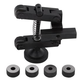1 pcs Knurling Knurler Tool Holder Linear Knurl Tool Lathe Adjustable Shank with Wheel (Option: as picture)