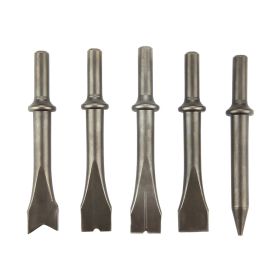 5pcs Air Hammer Chisel Set Pneumatic Hammer Bit Set for 150/190/250 Air Hammer (Option: as picture)