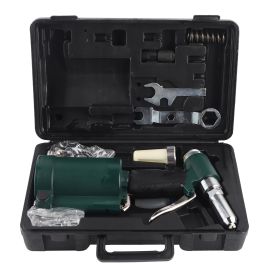 Industrial Air Hydraulic Rivet Gun Pneumatic Riveter Kit Set 2.4-4.8mm (Option: as picture)
