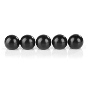 5Pcs Black Round Ball Bakelite Lever Knob M8*32 Machine Tool Replacement (Option: as picture)