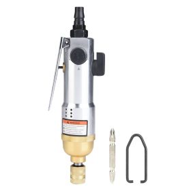 1/4" Pneumatic Air Screwdriver Straight Hand Industrial 8000-10500rpm Reversible Screw Driver (Option: as picture)