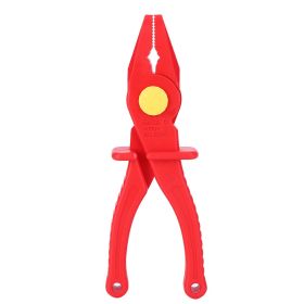 Multi Functional Insulated Plastic Cutting Pliers Hand Tools for Instrument Installation (Option: as picture)