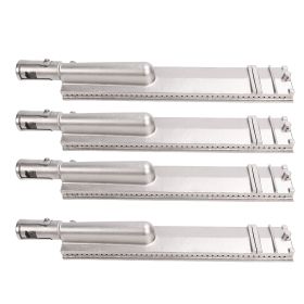 4 Pcs Gas Grill Burner 304 Stainless Steel High Strength Heat Resistant BBQ Grill Burner Tubes (Option: as picture)